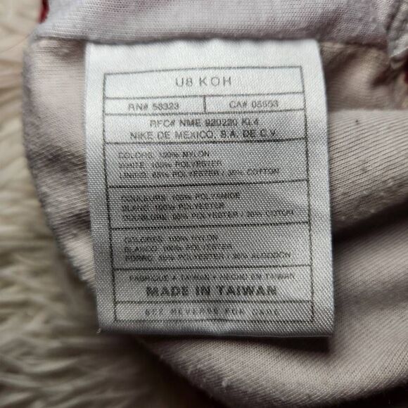 Vintage Nike Red Colorblock Satin Athletic Shorts - Picture 8 of 10